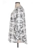 Apt. 9 100% Polyester Silver 3/4 Sleeve Blouse Size XL - photo 5