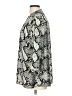 Allison Joy Animal Print Silver 3/4 Sleeve Blouse Size L - photo 5