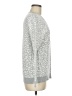 Croft & Barrow Animal Print Silver Pullover Sweater Size M - photo 4