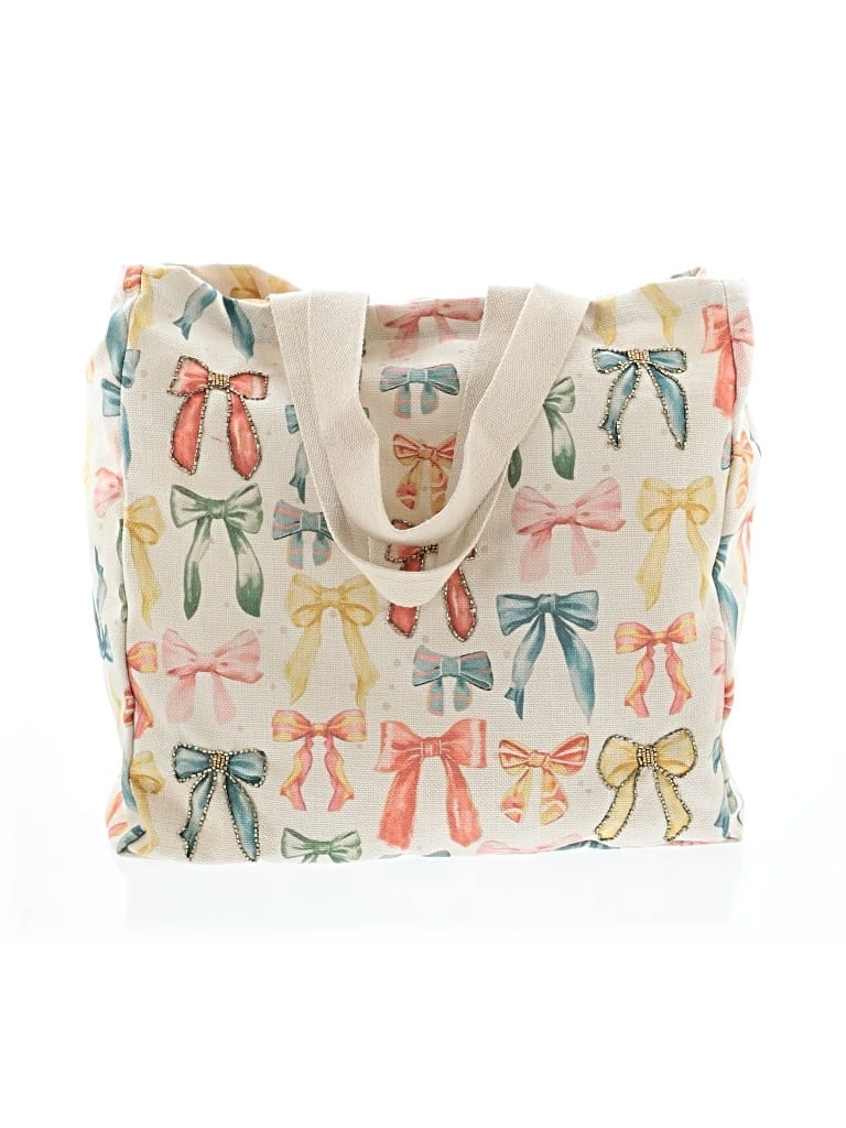 Pre-owned Unbranded Tote Bag In White