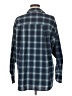 ASOS Design Plaid Blue Long Sleeve Blouse Size 6 - photo 2