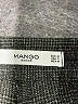 Mango Tweed Gray Casual Pants Size S - photo 4