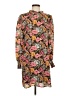 Staccato 100% Polyester Floral Brown Casual Dress Size S - photo 1