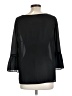 Elle Black 3/4 Sleeve Blouse Size L - photo 2