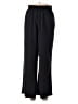 Peach Solid Black Track Pants Size S - photo 1