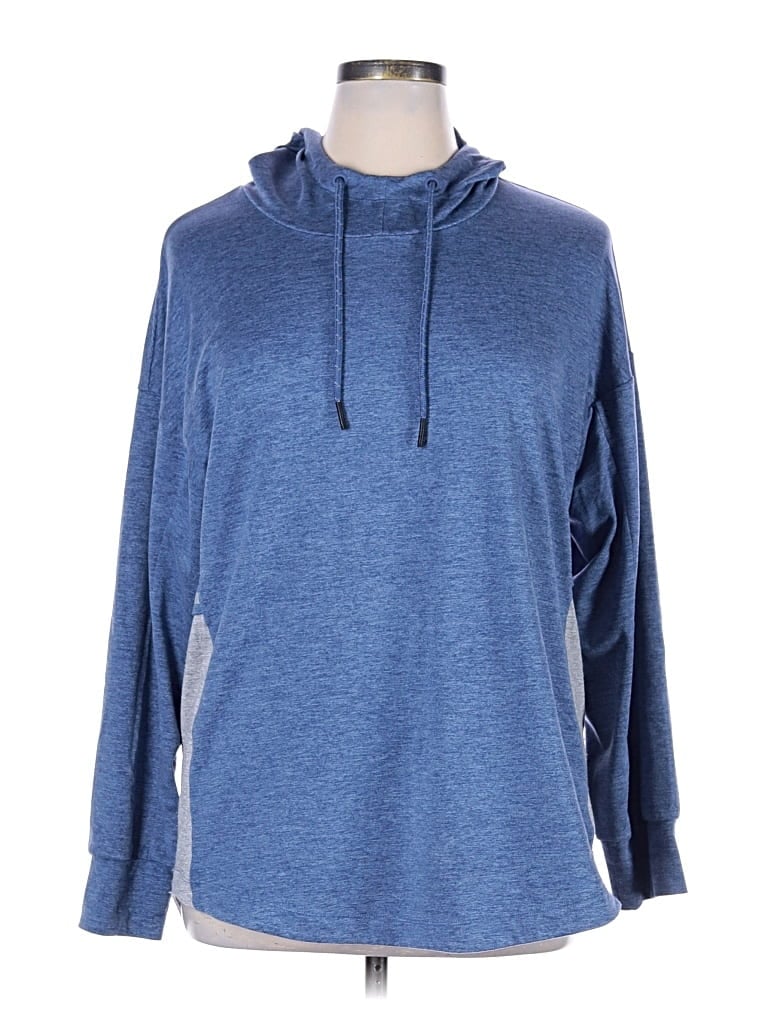 Pre-owned Tangerine Pullover Hoodie In Blue