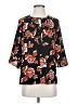 CeCe 100% Polyester Black 3/4 Sleeve Blouse Size S - photo 1