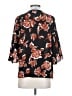 CeCe 100% Polyester Black 3/4 Sleeve Blouse Size S - photo 2