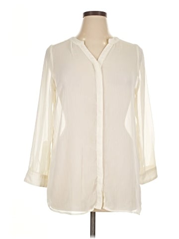 Roaman's 3/4 Sleeve Blouse (view 1)