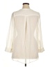 Roaman's 100% Polyester Ivory 3/4 Sleeve Blouse Size 14W - photo 2