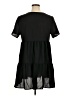 Unbranded Solid Black Casual Dress Size XL - photo 2