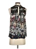 Parker 100% Silk Black Sleeveless Silk Top Size XS - photo 2