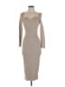 Assorted Brands Gray Tan Cocktail Dress Size XS - photo 1