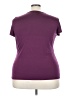 Worthington Purple Short Sleeve Top Size 3X - photo 2