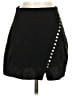 Zara Solid Black Casual Skirt Size XS - photo 1
