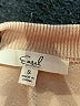 Easel Chevron-herringbone Tan Pullover Sweater Size S - photo 7