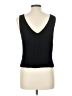 Bacio 100% Viscose Black Sleeveless T-Shirt Size L - photo 2