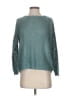 She + Sky Metallic Teal Pullover Sweater Size S - photo 1