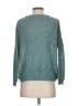 She + Sky Metallic Teal Pullover Sweater Size S - photo 2