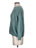 She + Sky Metallic Teal Pullover Sweater Size S - photo 5