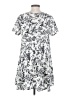 Lush Print Silver Casual Dress Size S - photo 2