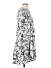 Lush Print Silver Casual Dress Size S - photo 4