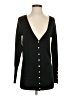 Mittoshop 100% Viscose Black Cardigan Size S - photo 1