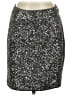 Boston Proper 100% Nylon Tweed Silver Formal Skirt Size 2 - photo 1