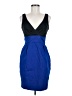 Express Design Studio Color Block Blue Cocktail Dress Size 6 - photo 1