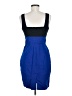 Express Design Studio Color Block Blue Cocktail Dress Size 6 - photo 2