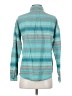 PrAna Stripes Color Block Teal Long Sleeve Button-Down Shirt Size XS - photo 2