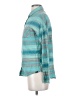 PrAna Stripes Color Block Teal Long Sleeve Button-Down Shirt Size XS - photo 5