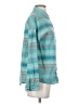 PrAna Stripes Color Block Teal Long Sleeve Button-Down Shirt Size XS - photo 4