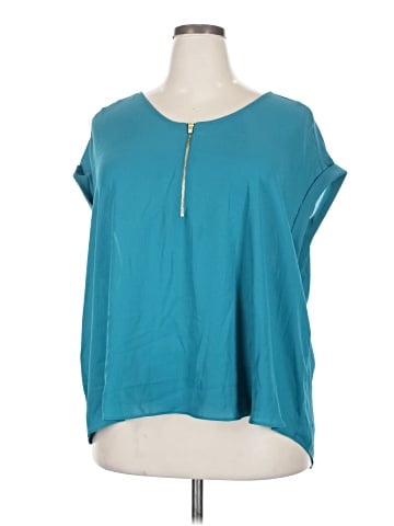 Bold Elements Short Sleeve Blouse (view 1)