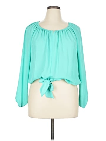 Self Esteem 3/4 Sleeve Blouse (view 1)