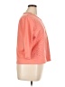 Three Hearts Orange 3/4 Sleeve Blouse Size XL - photo 4