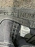 Platinum 100% Cotton Chevron-herringbone Gray Jeans Size 00 - photo 4