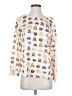 Talbots 100% Polyester Ivory 3/4 Sleeve Blouse Size S (petite) - photo 1