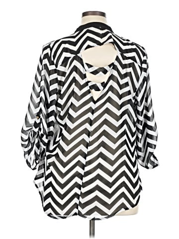 Heart Soul 3/4 Sleeve Blouse (view 2)