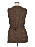 Ann Taylor Animal Print Brown Casual Dress Size XL - photo 2