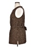 Ann Taylor Animal Print Brown Casual Dress Size XL - photo 5