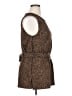 Ann Taylor Animal Print Brown Casual Dress Size XL - photo 4
