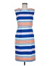 Shelby & Palmer Stripes Blue Casual Dress Size 6 - photo 1
