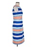 Shelby & Palmer Stripes Blue Casual Dress Size 6 - photo 4