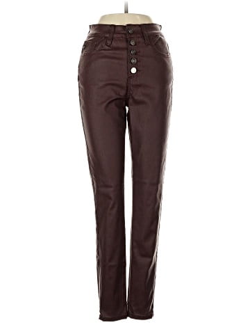 KANCAN JEANS Faux Leather Pants (view 1)