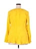 Torrid 100% Rayon Yellow Long Sleeve Blouse Size 2X Plus (2) - photo 2