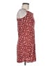 Be Cool 100% Rayon Hearts Red Casual Dress Size M - photo 4