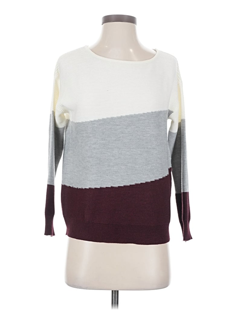 Pre-owned Evolution By Cyrus Pullover Sweater In Burgundy