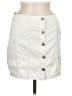 BCBGeneration Solid White Casual Skirt Size 6 - photo 1