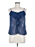XXI 100% Polyester Blue Sleeveless Blouse Size M - photo 1